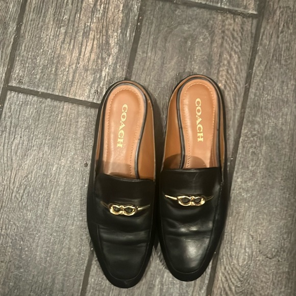 Coach Shoes - Coach Loafers w/ Gold Chains
